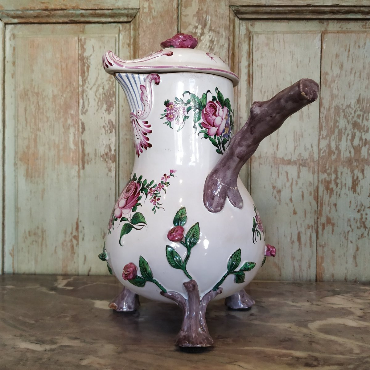 CHOCOLATIERE SCEAUX ou SUD-EST circa 1800-photo-4