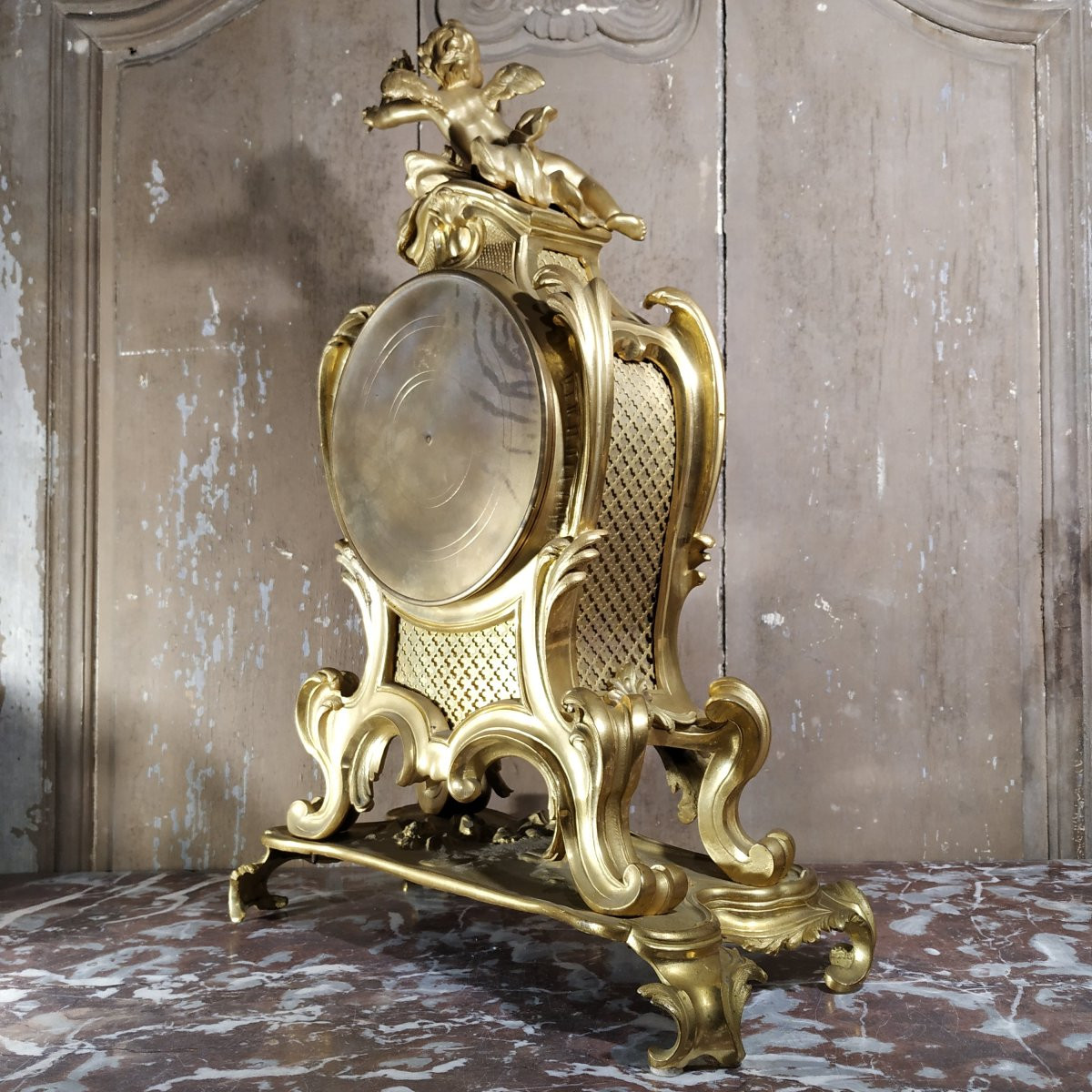 PENDULE PAR RICHOND A PARIS D'EPOQUE FIN XIXe-photo-3