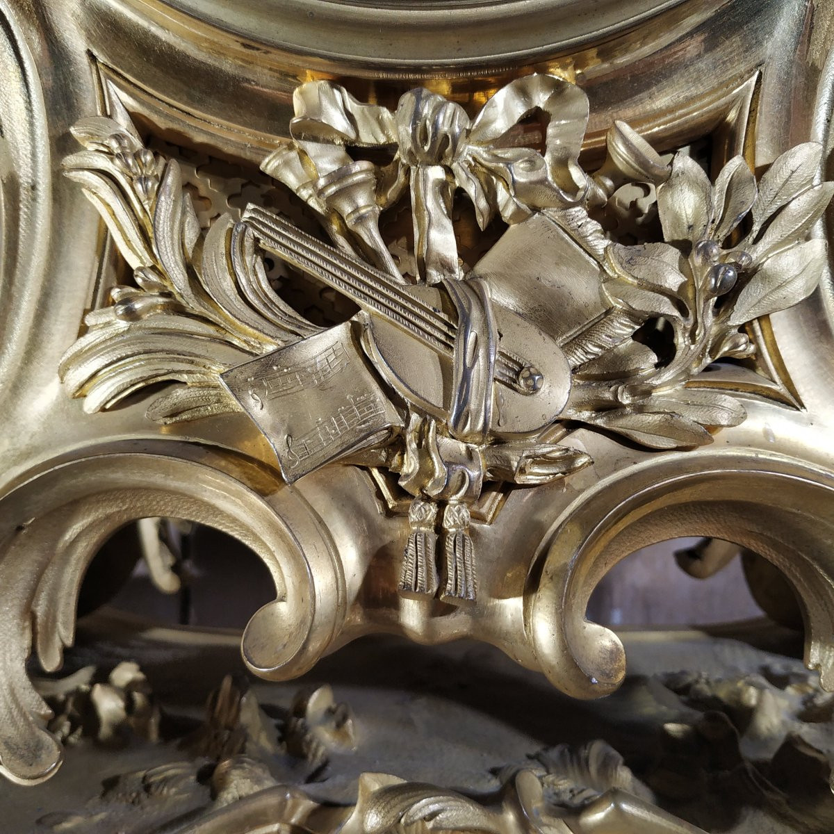 PENDULE PAR RICHOND A PARIS D'EPOQUE FIN XIXe-photo-1