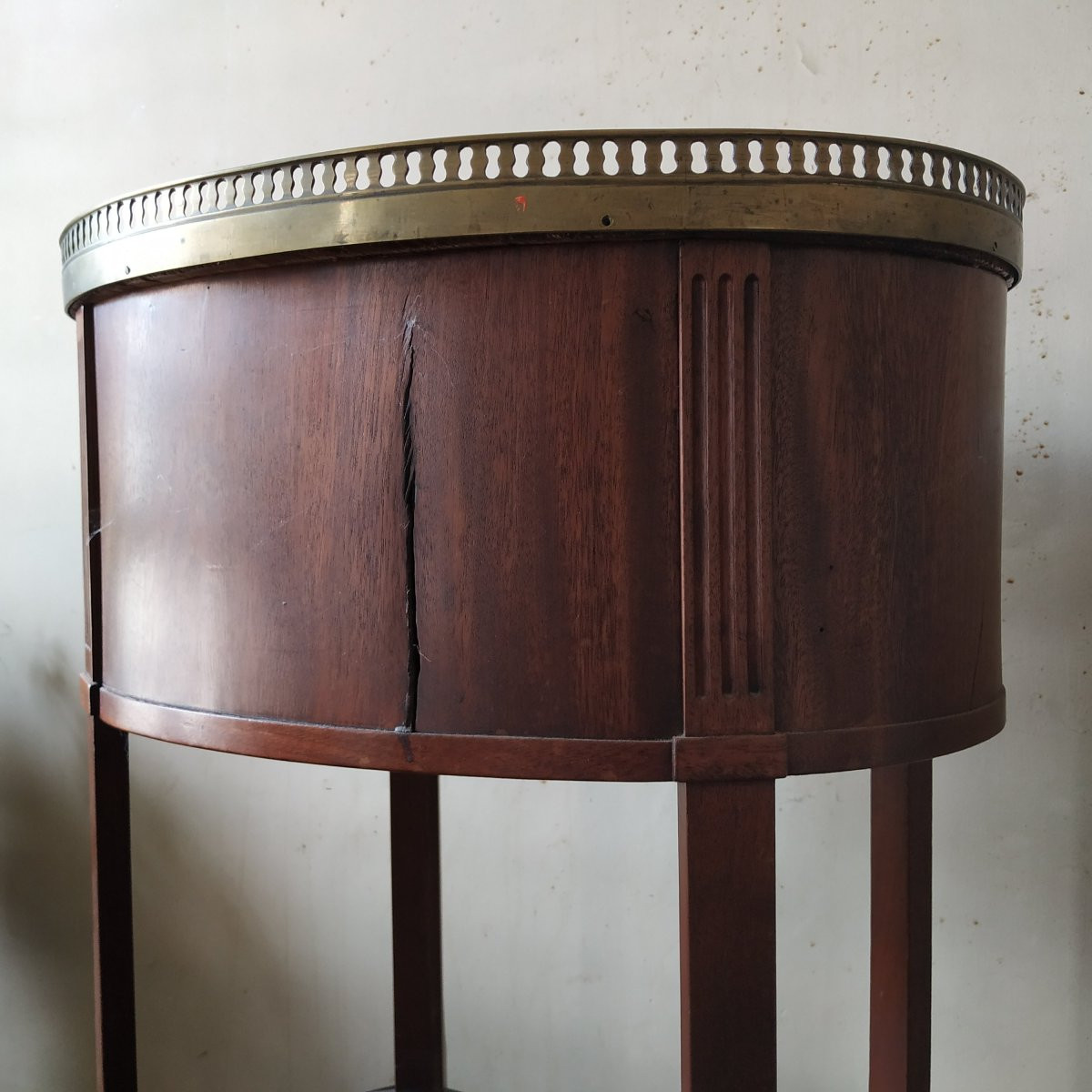 TABLE TAMBOUR ATTRIBUEE A JEAN-FRANCOIS DUBUT D'EPOQUE LOUIS XVI-photo-4