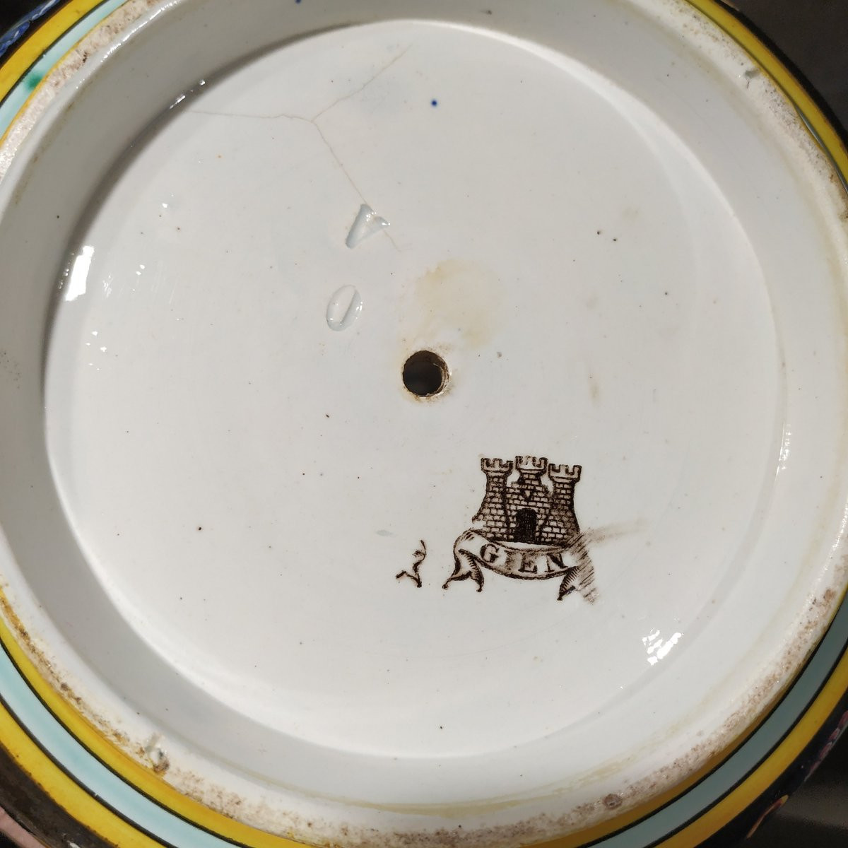 PAIRE DE CACHE-POTS DE GIEN CIRCA 1866-1875-photo-3