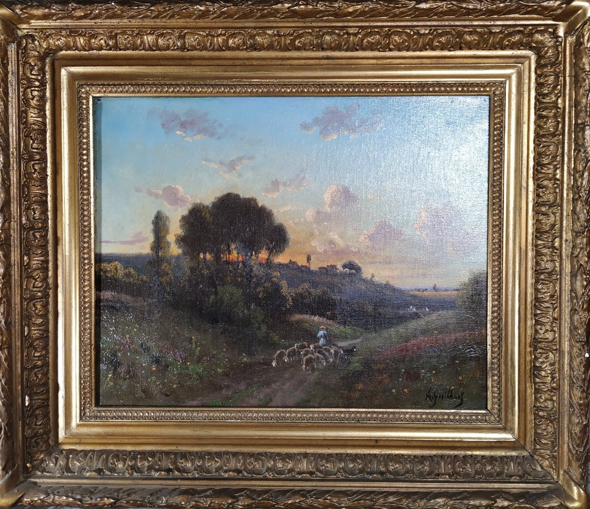 PAYSAGE DE L'AVALLONNAIS PAR ANDRE GUILBERT-photo-4