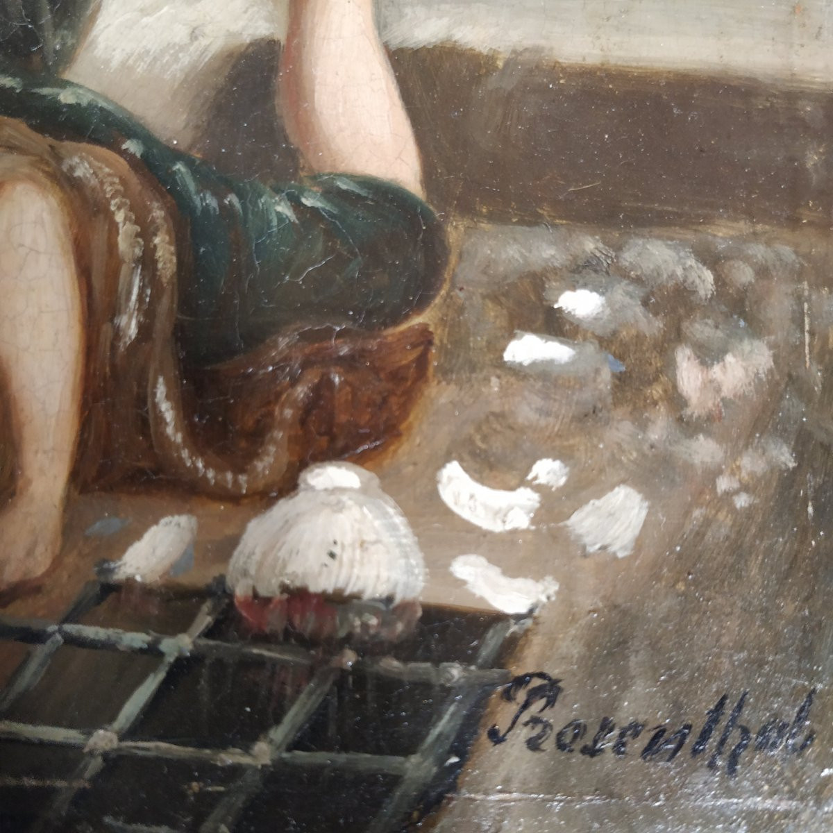 Pair Of Satirical Genre Scenes By Toby Edward Rosenthal -photo-4