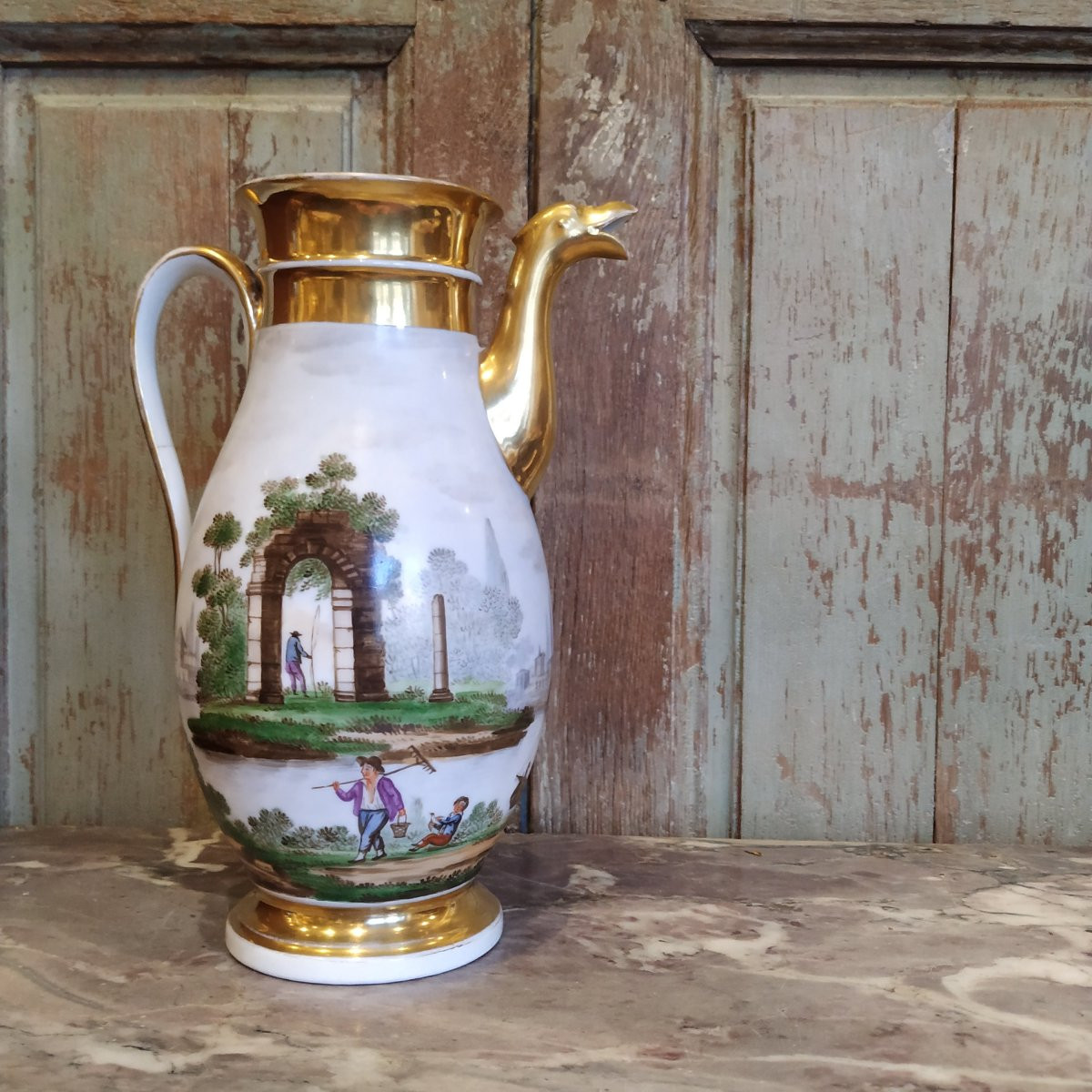 19th Century Paris Jug -photo-2