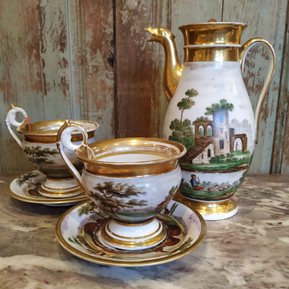19th Century Paris Jug -photo-1
