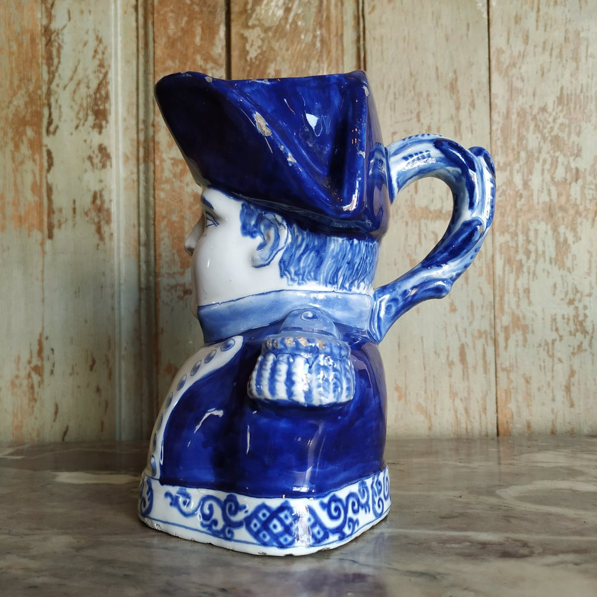 Jacquot Pitcher With The Effigy Of Napoleon I, 19th Century-photo-2