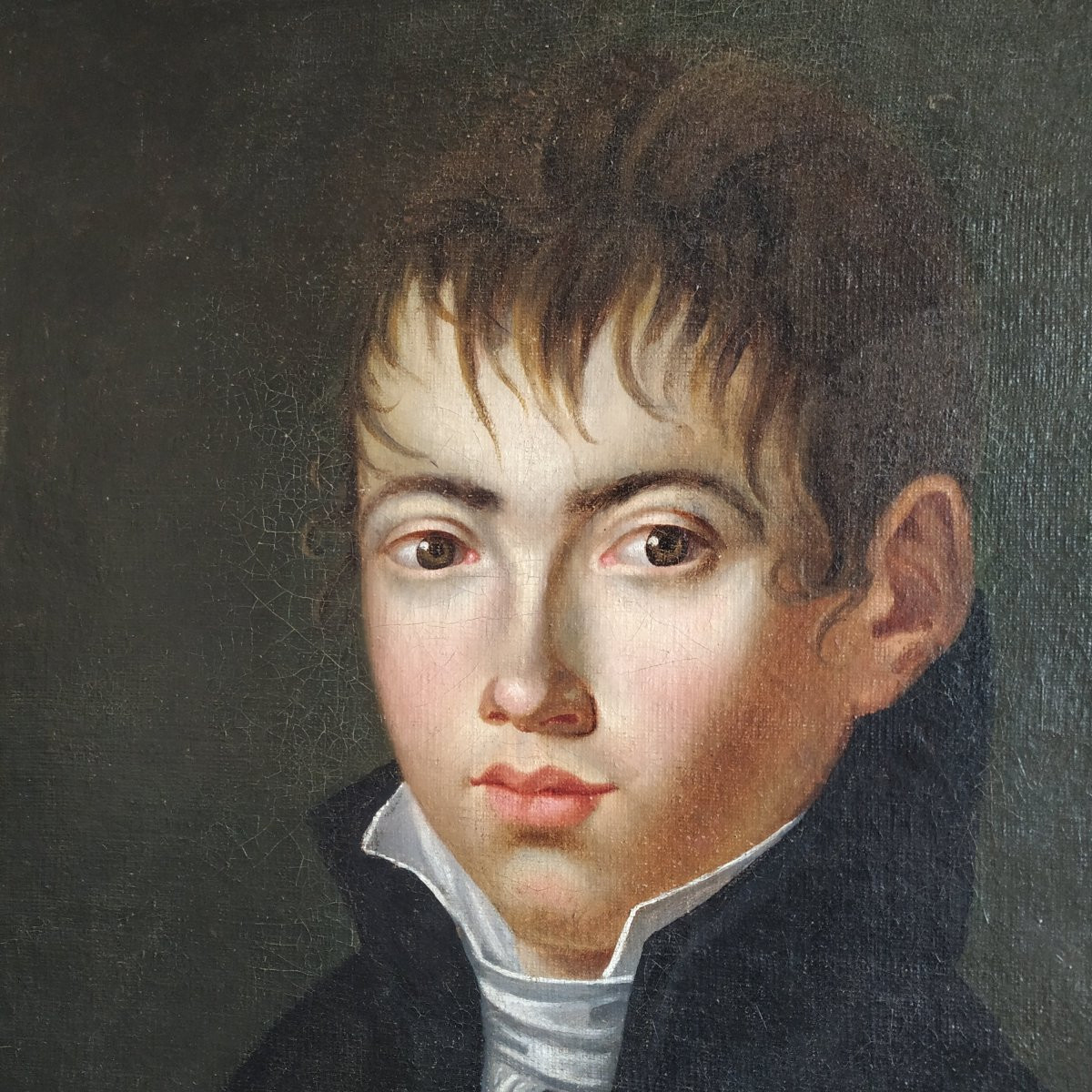 PORTRAIT DE JEUNE HOMME, CIRCA 1790-1810-photo-2