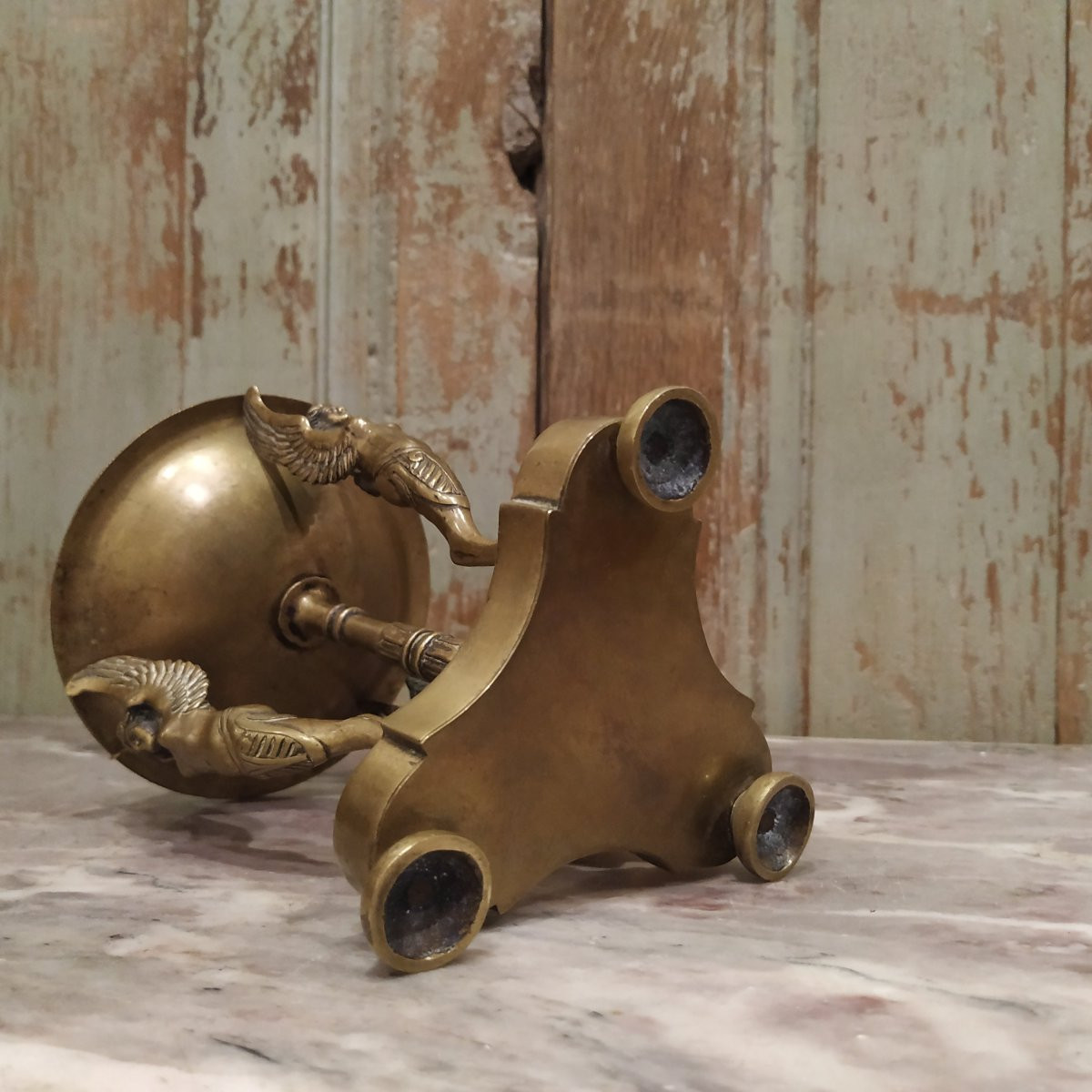 CASSOLETTE BRULE-PARFUM D'ÉPOQUE XIXe -photo-4