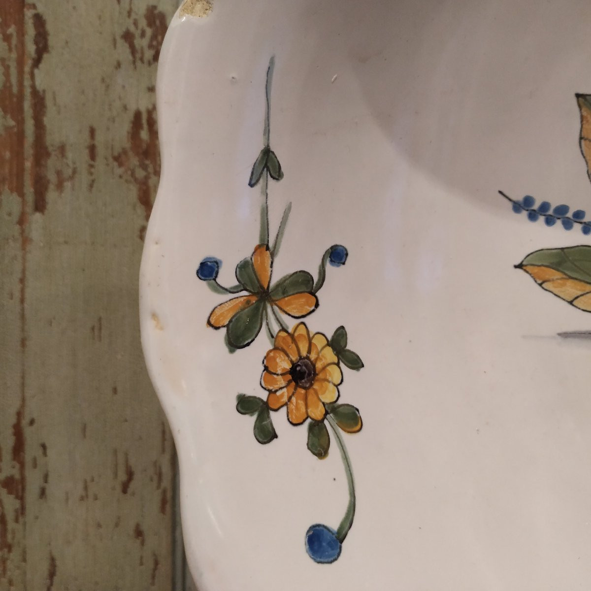 SALADIER AU CHINOIS DE LA ROCHELLE D'ÉPOQUE FIN XVIIIe -photo-4