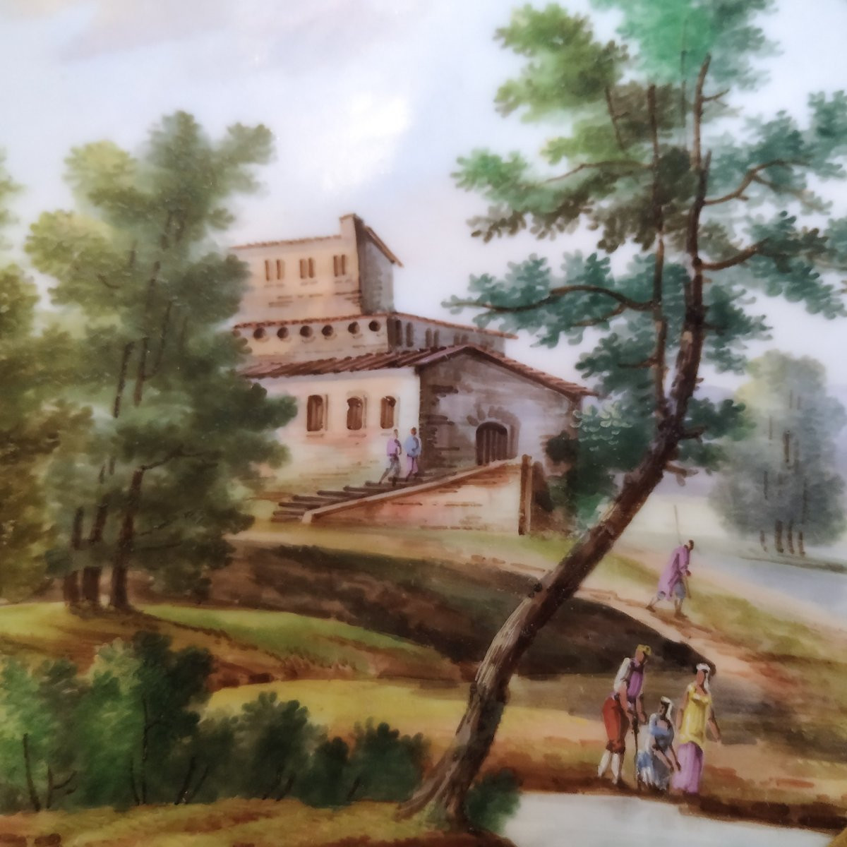 Porcelain Plate Circa 1810 -photo-2