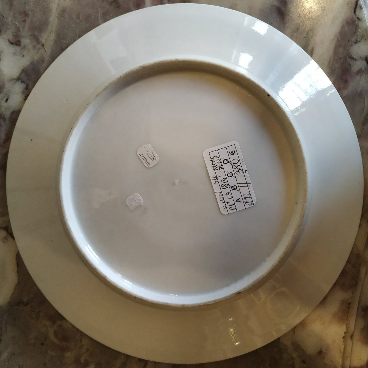 Porcelain Plate Circa 1810 -photo-4