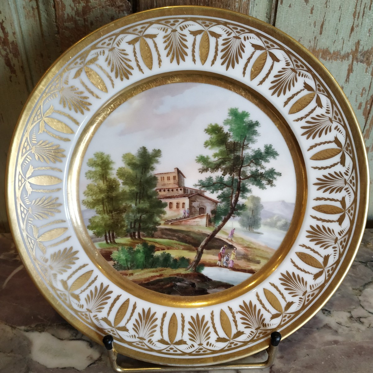 Porcelain Plate Circa 1810 