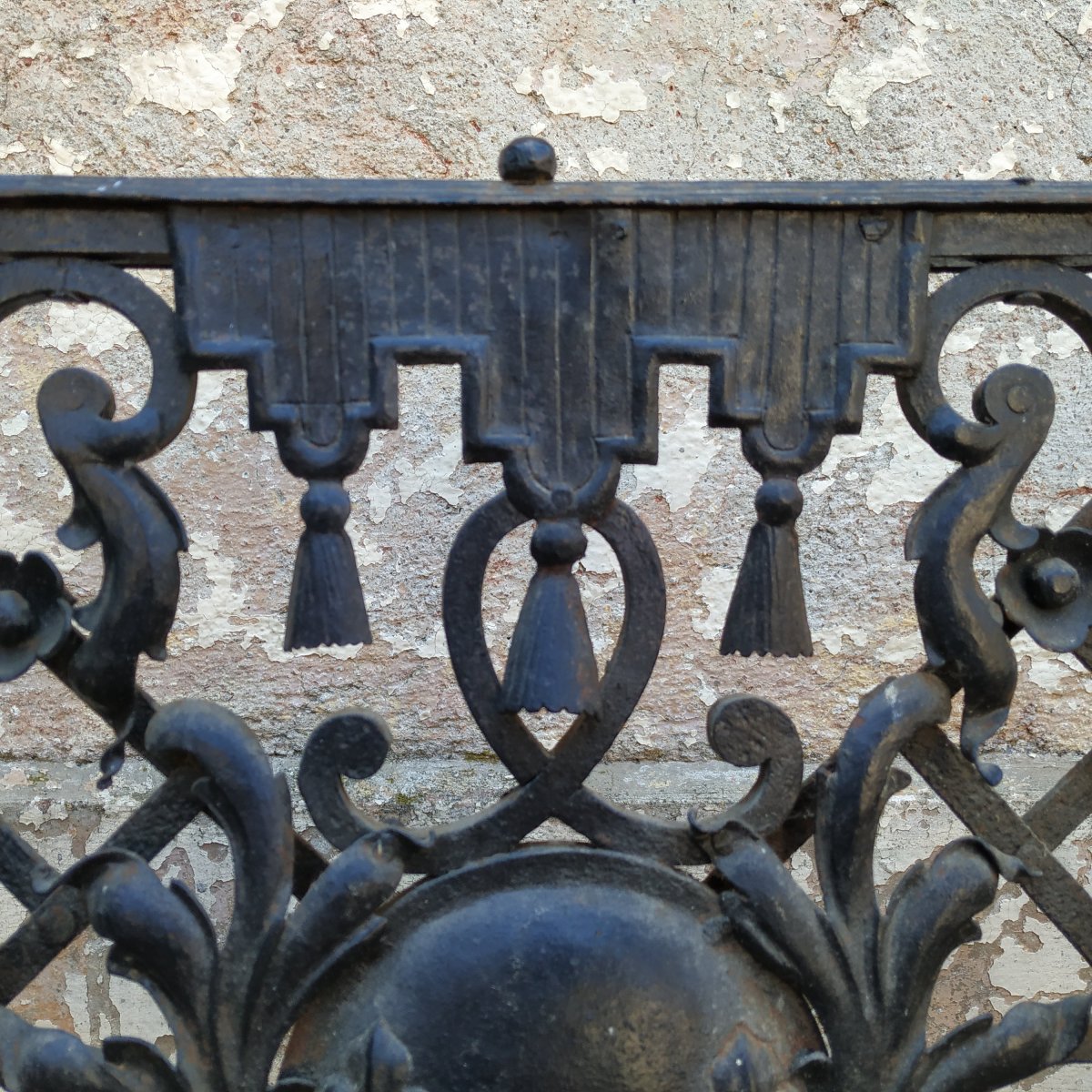 Vintage Louis XIV Spark Arrestor-photo-2