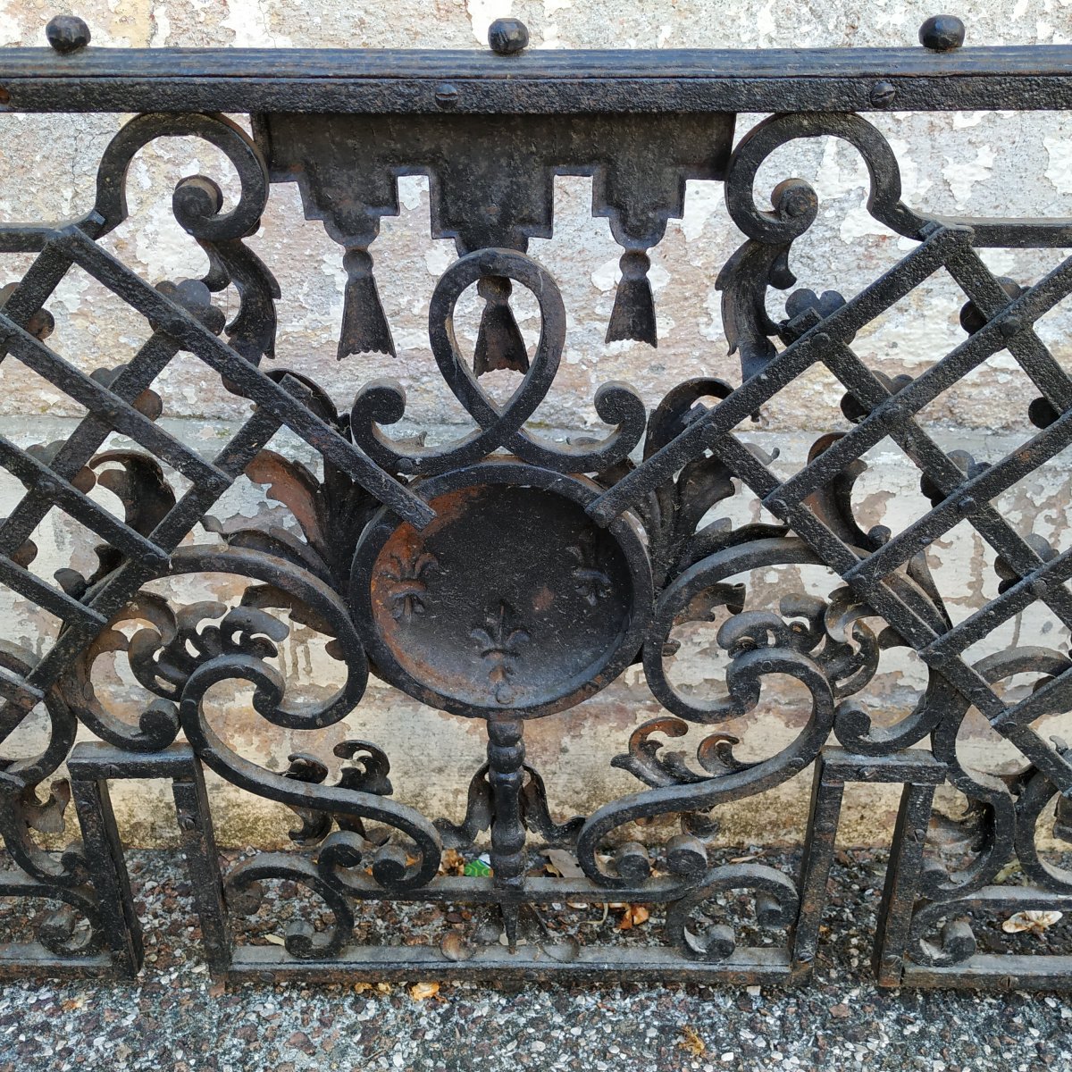 Vintage Louis XIV Spark Arrestor-photo-4