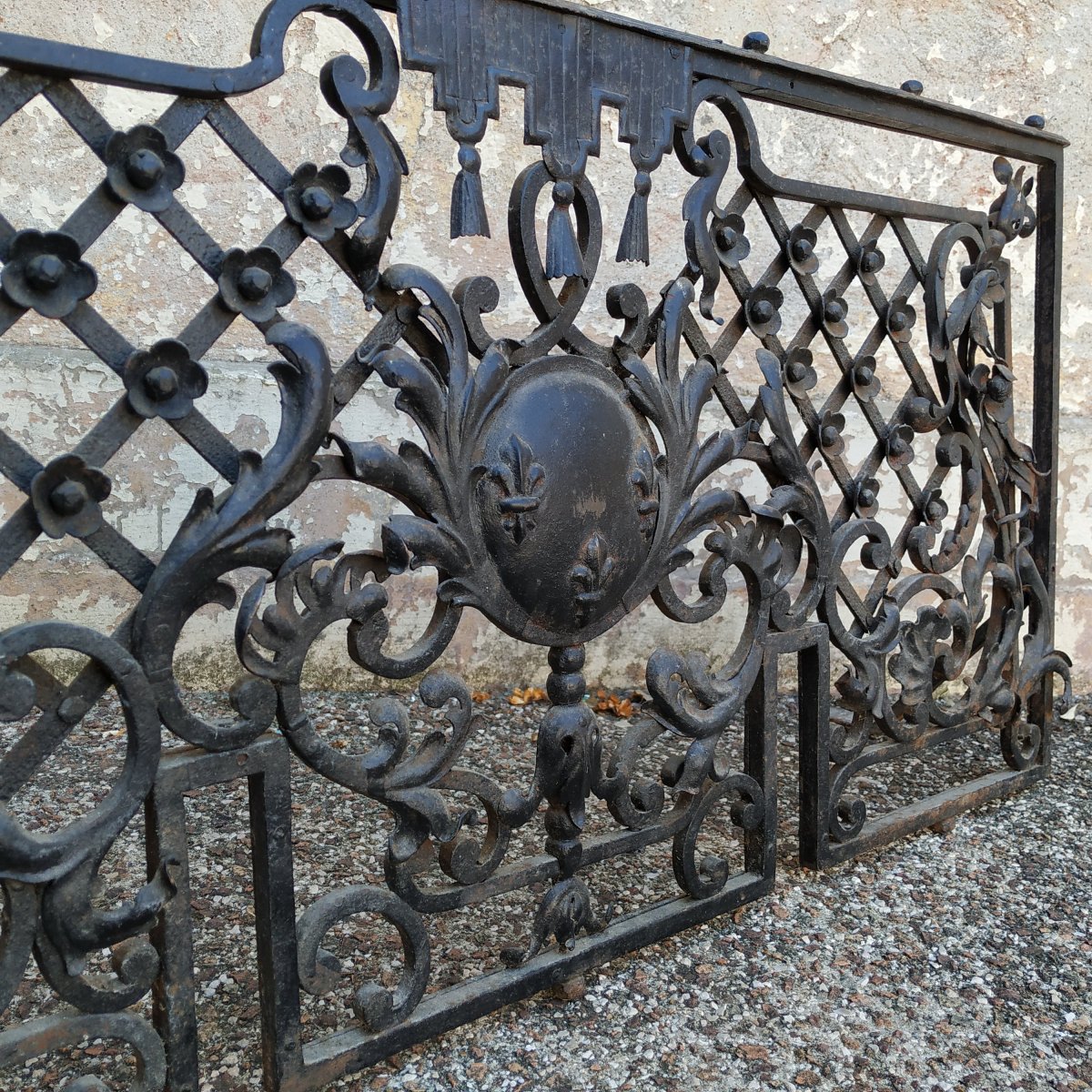Vintage Louis XIV Spark Arrestor-photo-6