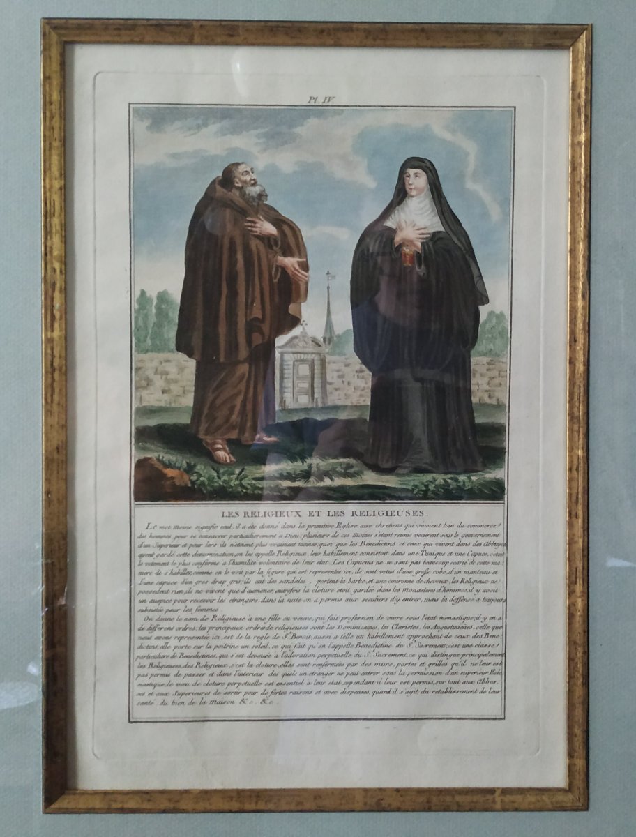 SUITE DE DIX GRAVURES DES COSTUMES FRANCOIS PAR NICOLAS DUPIN, 1776 dixit :LES ETATS DU ROYAUME-photo-4