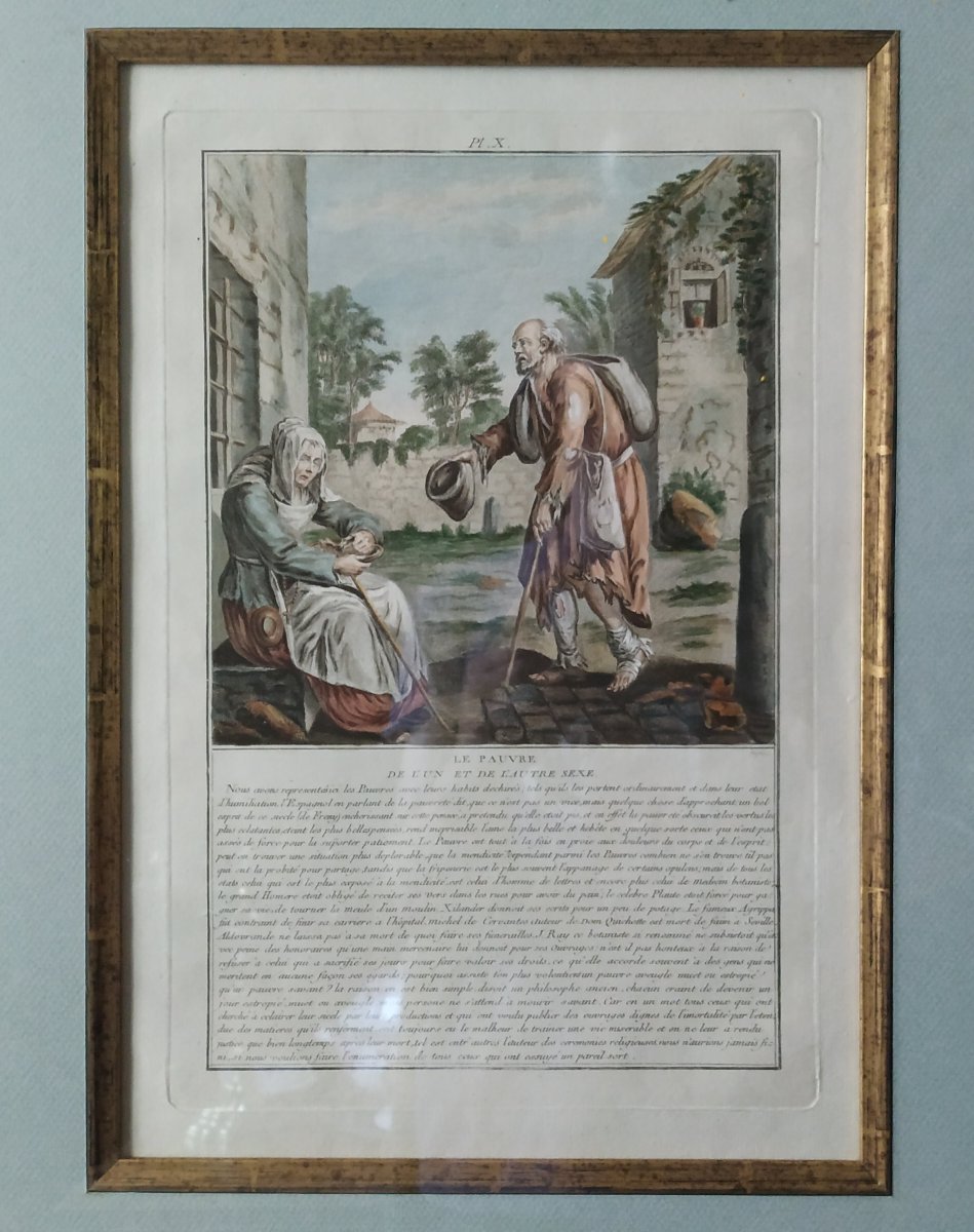 SUITE DE DIX GRAVURES DES COSTUMES FRANCOIS PAR NICOLAS DUPIN, 1776 dixit :LES ETATS DU ROYAUME-photo-4