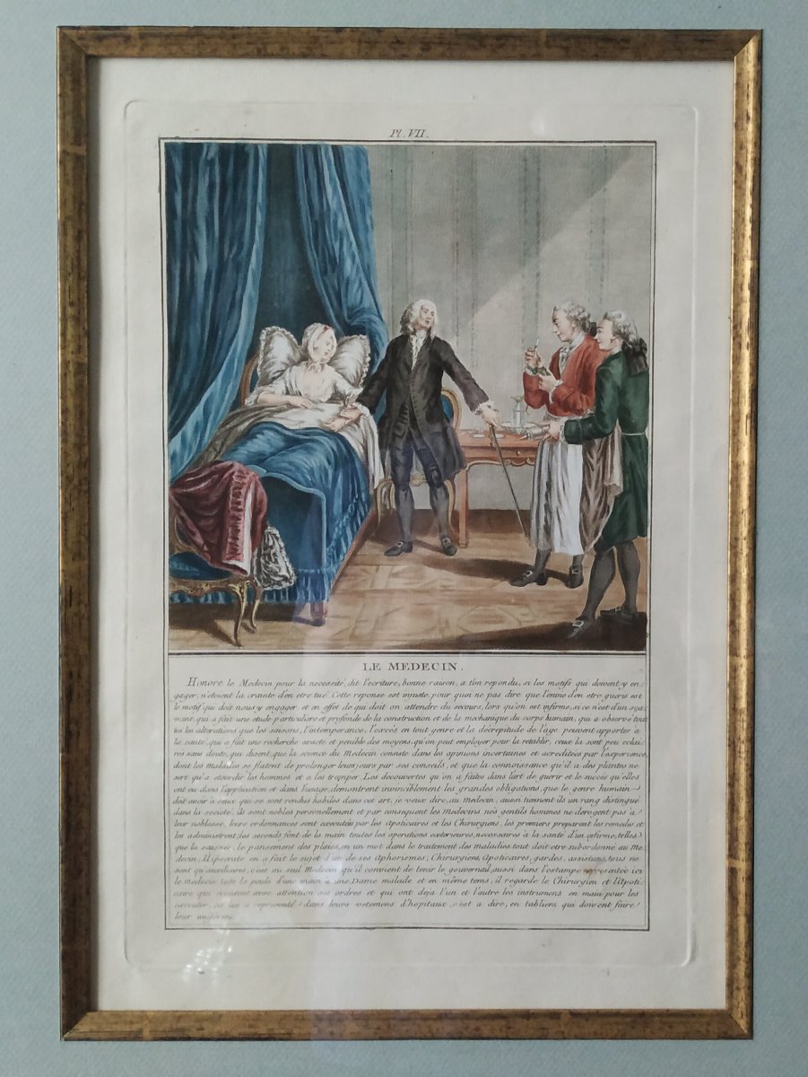 SUITE DE DIX GRAVURES DES COSTUMES FRANCOIS PAR NICOLAS DUPIN, 1776 dixit :LES ETATS DU ROYAUME-photo-5
