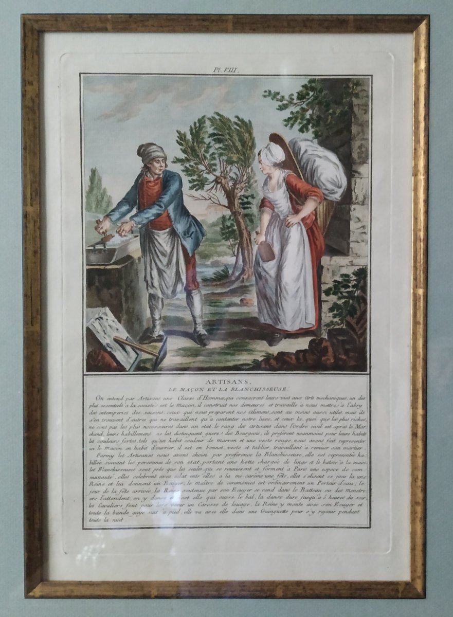 SUITE DE DIX GRAVURES DES COSTUMES FRANCOIS PAR NICOLAS DUPIN, 1776 dixit :LES ETATS DU ROYAUME-photo-6