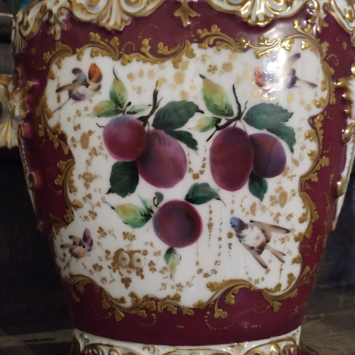 PAIRE DE GRANDS CACHE-POTS D'EPOQUE LOUIS-PHILIPPE-photo-3