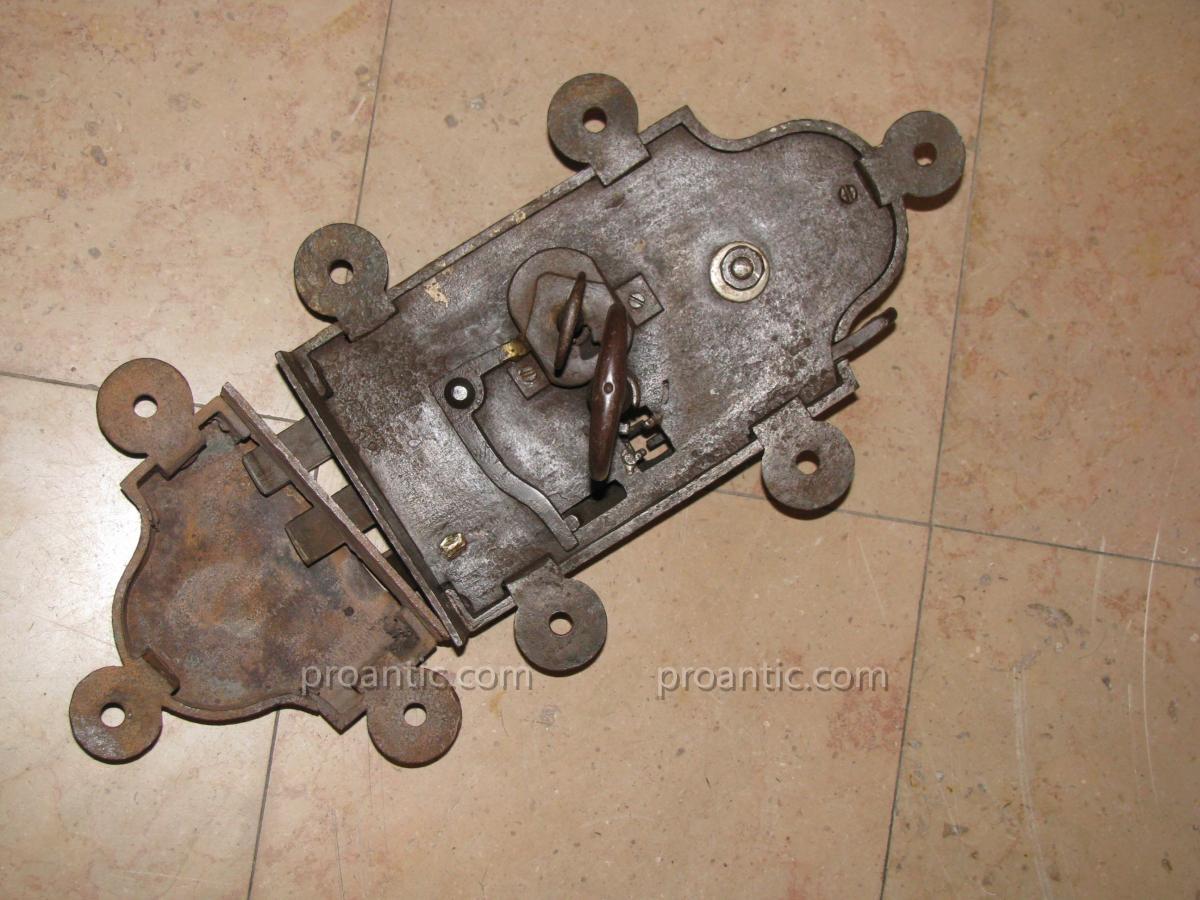 Serrure  De  Porche / &Eacute;poque  Louis  16-photo-1