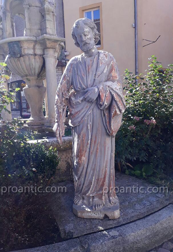 Sculpture Saint Joseph Fin 18ème