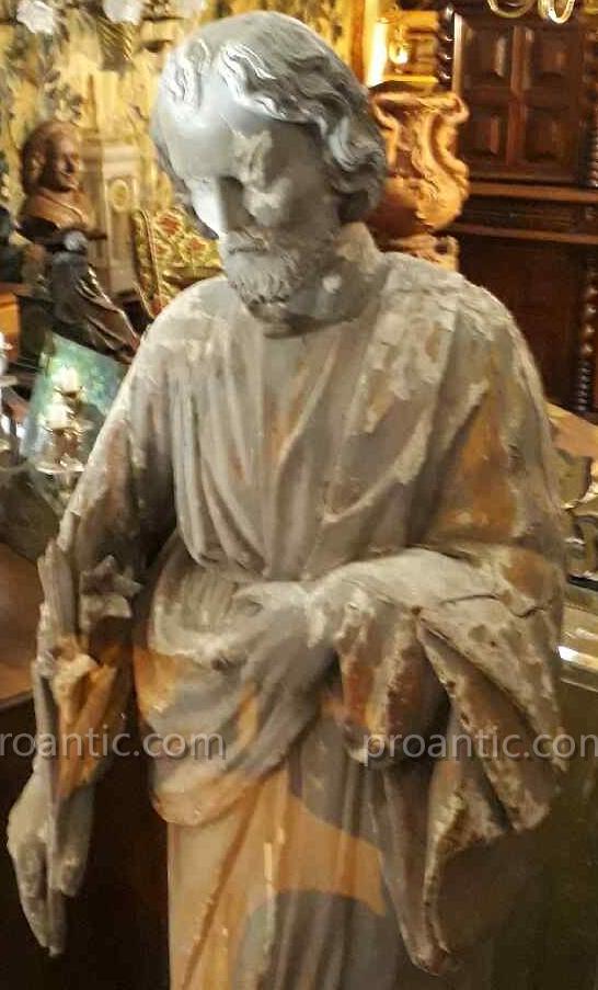 Sculpture Saint Joseph Fin 18ème-photo-6