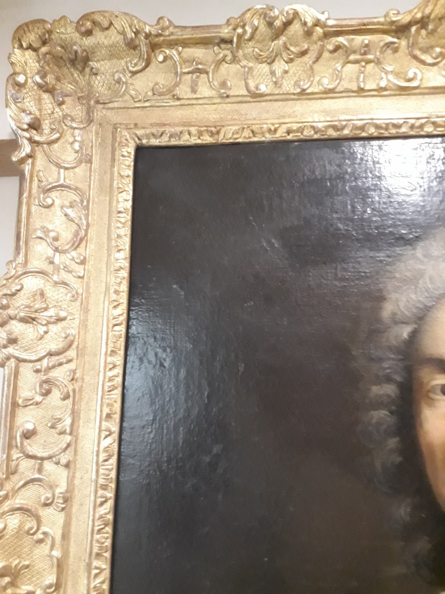 Important Portrait d'Homme Epoque Regence -photo-3