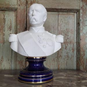BUSTE DE MAC-MAHON D'APRES BERNARD SEURRE 1888