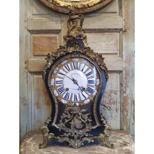 PENDULE CARTEL PAR BARBET D'EPOQUE LOUIS XV CIRCA 1735