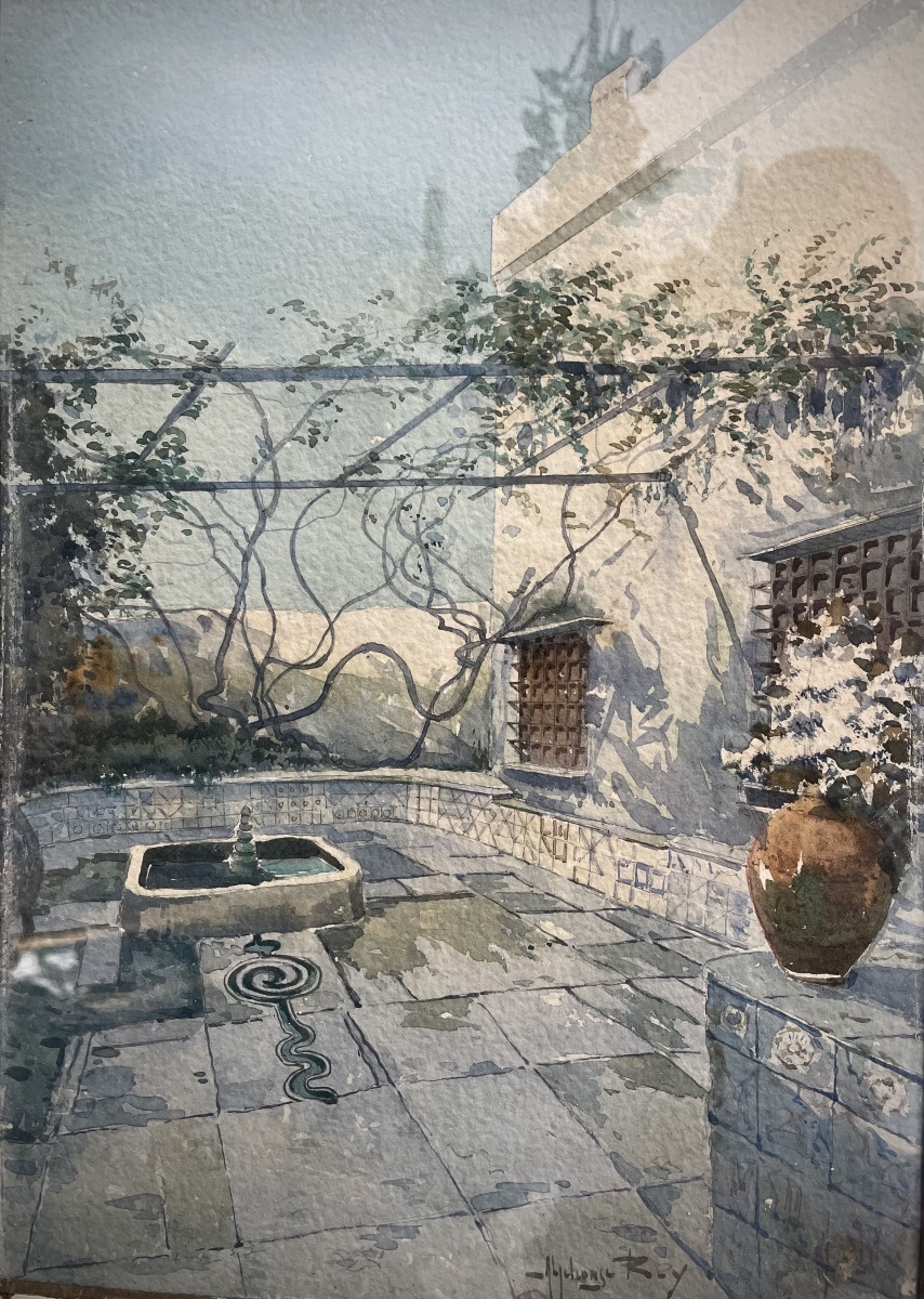 Patio oriental à Alger