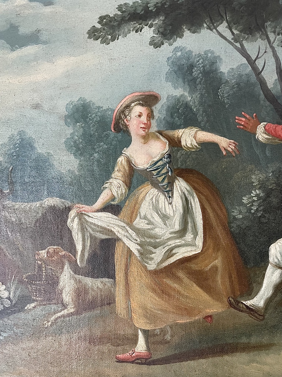 A Rural Scene In The 18th-century Style-photo-2