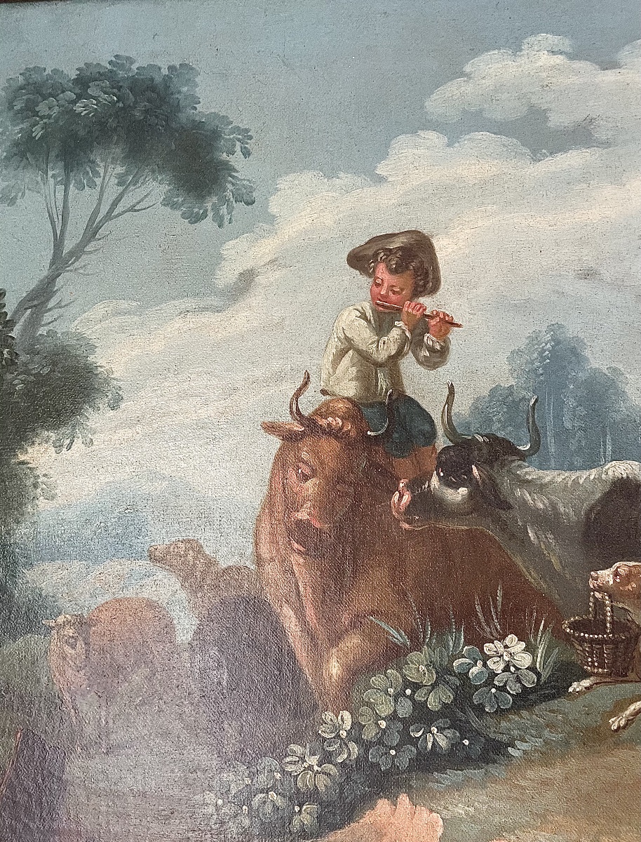 A Rural Scene In The 18th-century Style-photo-3