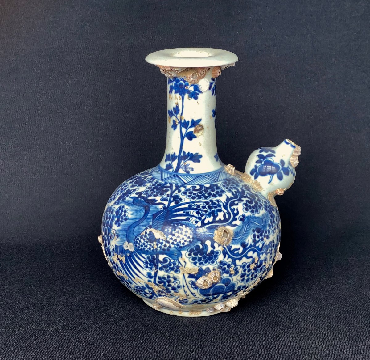 Kendi provenant de l'épave de Ca Mau (c.1725)-photo-2