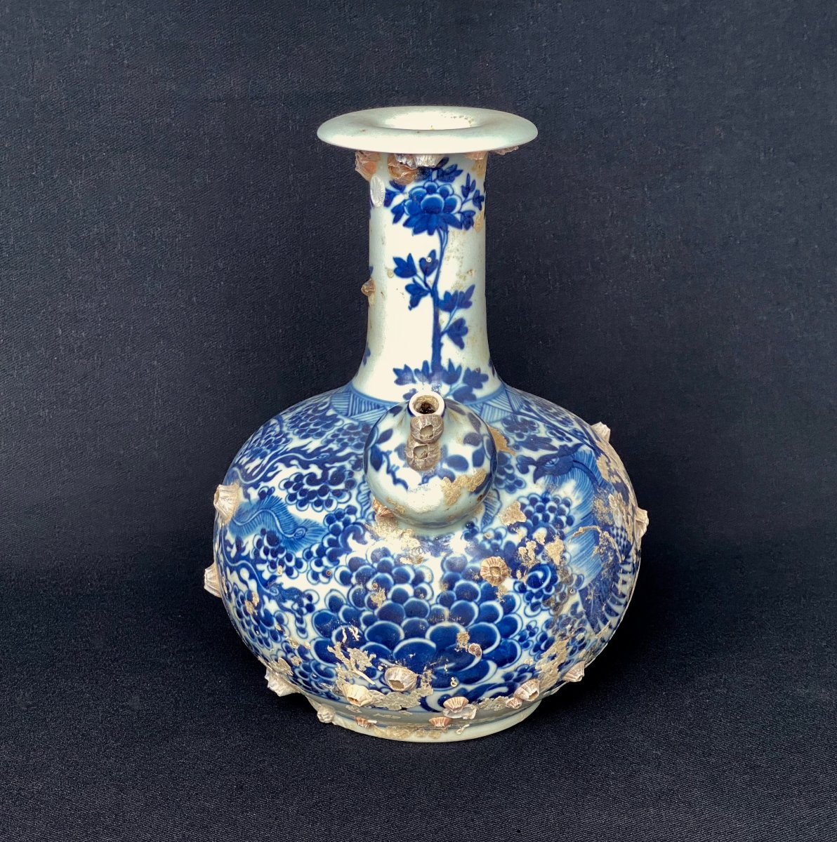 Kendi provenant de l'épave de Ca Mau (c.1725)-photo-3