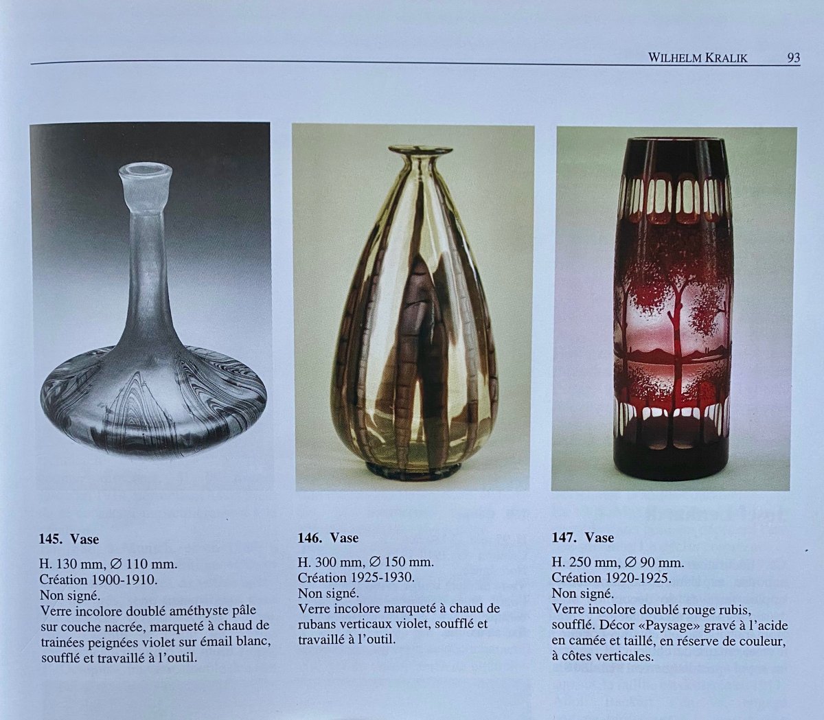 Soliflore Vase By Wilhelm Kralik (c.1905)-photo-2