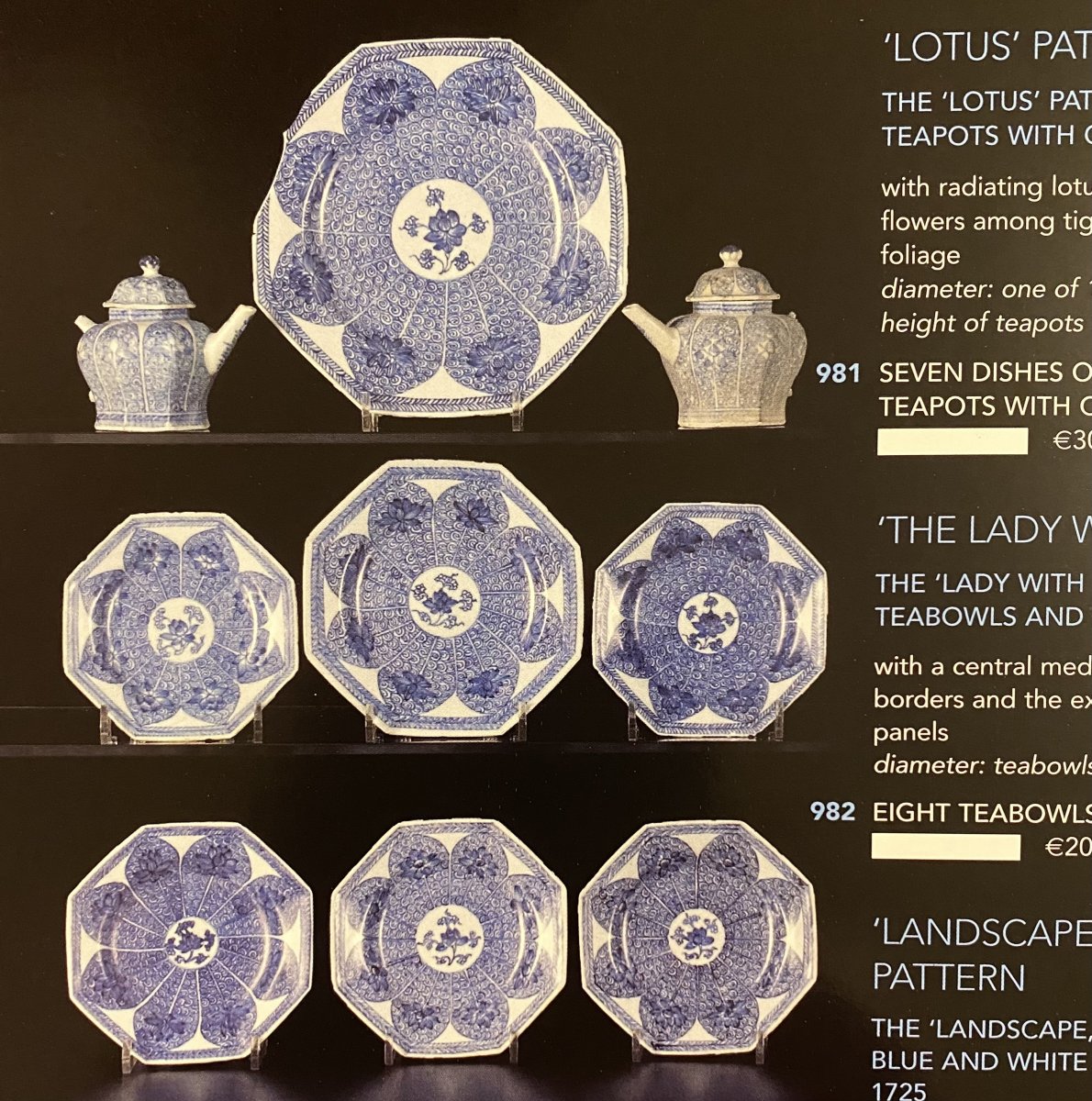 Théière au décor de lotus provenant de l'épave de Ca Mau (c. 1725) #2-photo-5