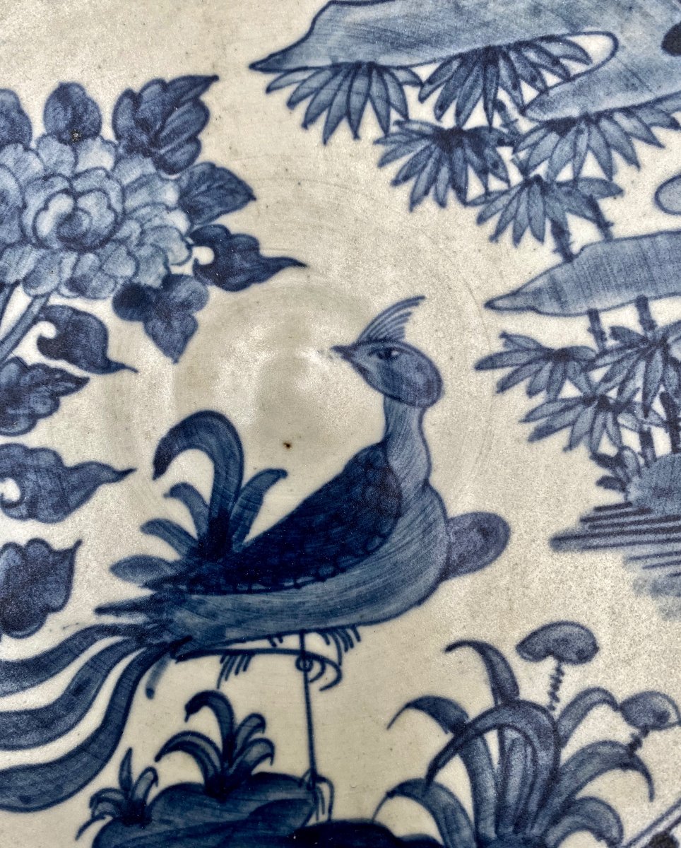 Grande assiette provenant de l'épave située au large de Binh Tuan (ép. Wanli)-photo-2