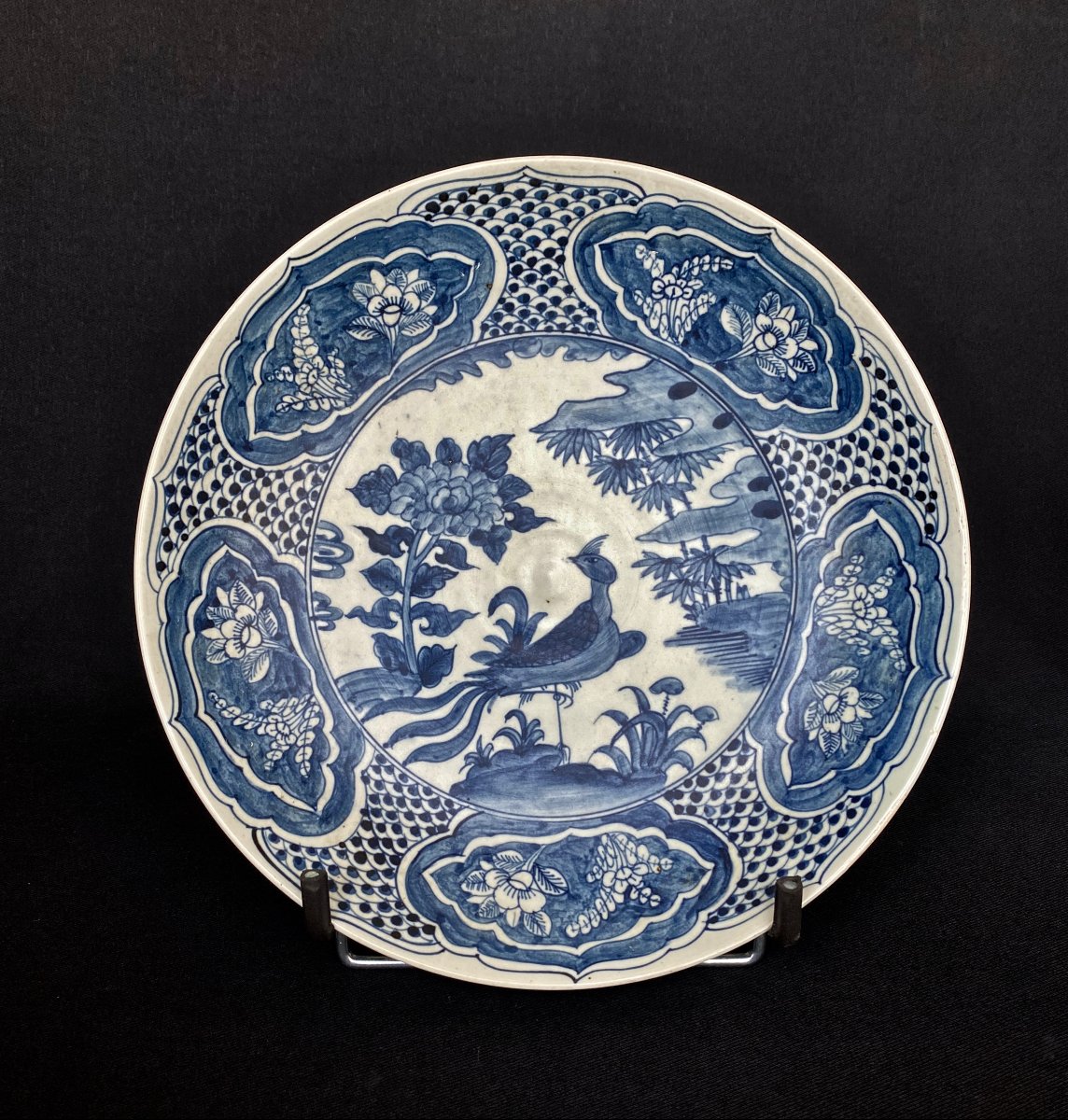 Grande assiette provenant de l'épave située au large de Binh Tuan (ép. Wanli)
