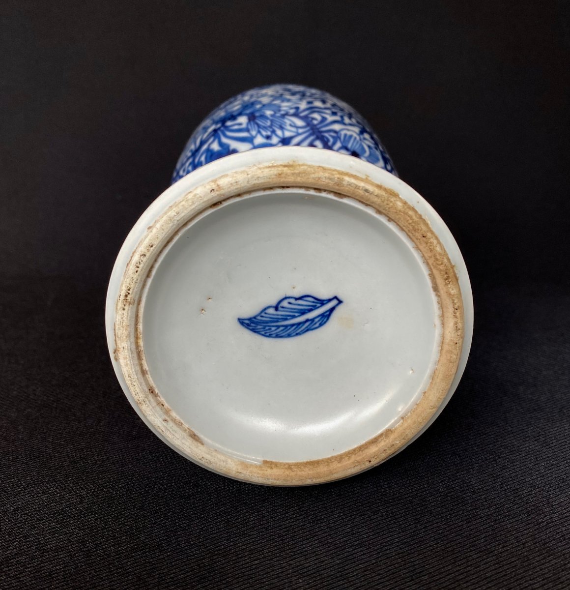 Large Lidded White-and-blue Porcelain Jar From The Chinese Shipwreck At Vung Tau (kangxi Period) #3-photo-1