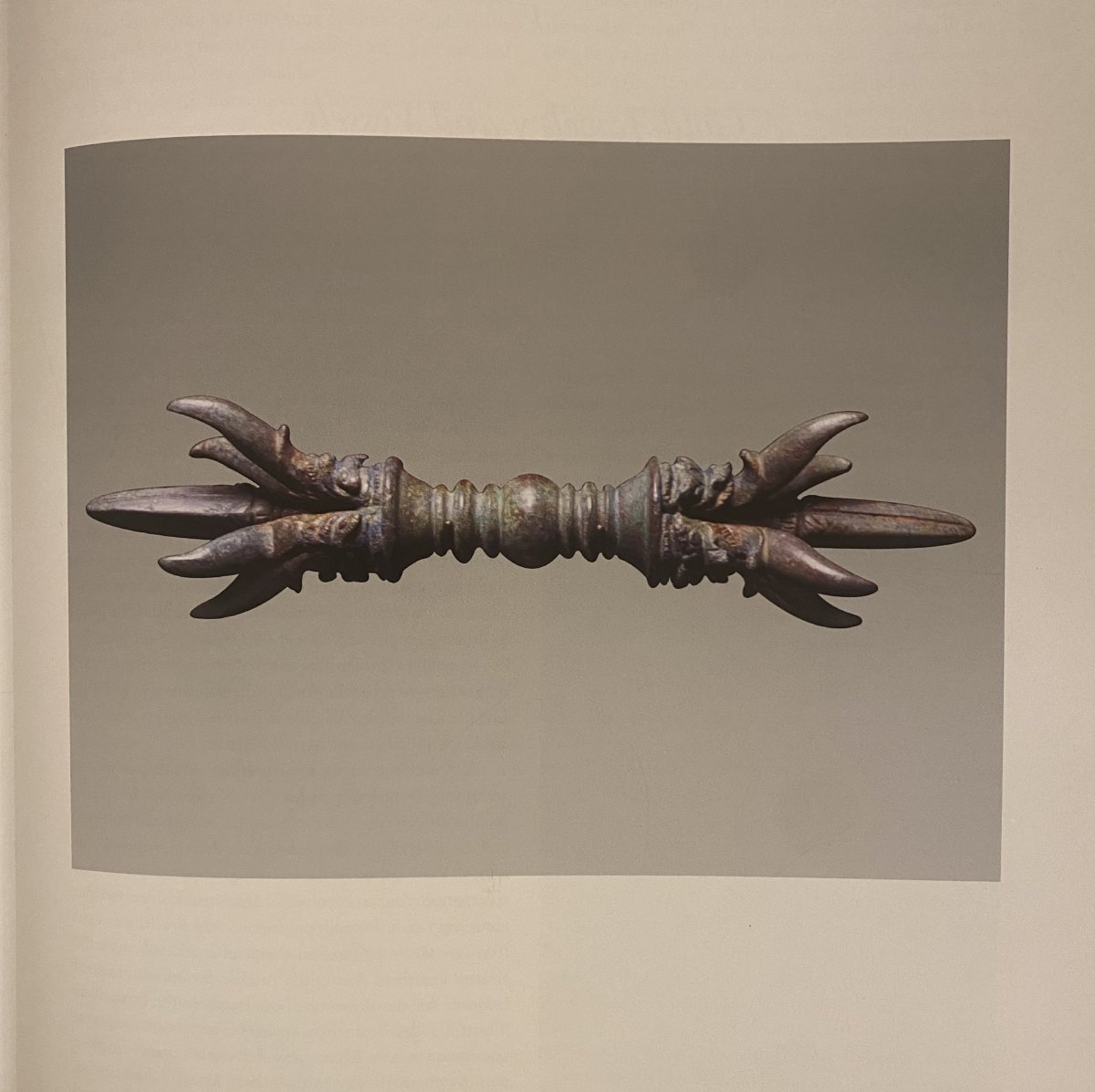 Khmer Vajra, Bronze Artifact Dating From The Khmer Empire (11th–13th Centuries)-photo-4