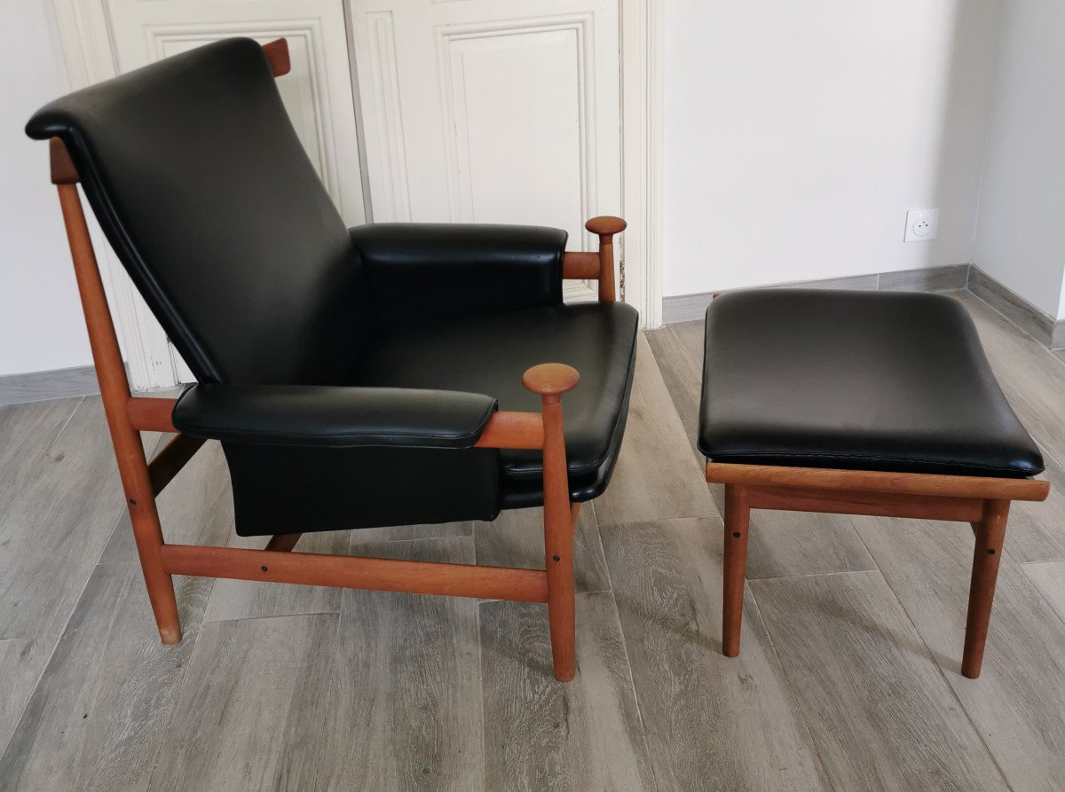 Louge Chair Bwana Modèle 152 Par Finn Juhl