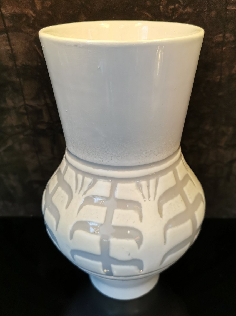 Vase En Ceramique De Roger Capron Des An 60.-photo-4