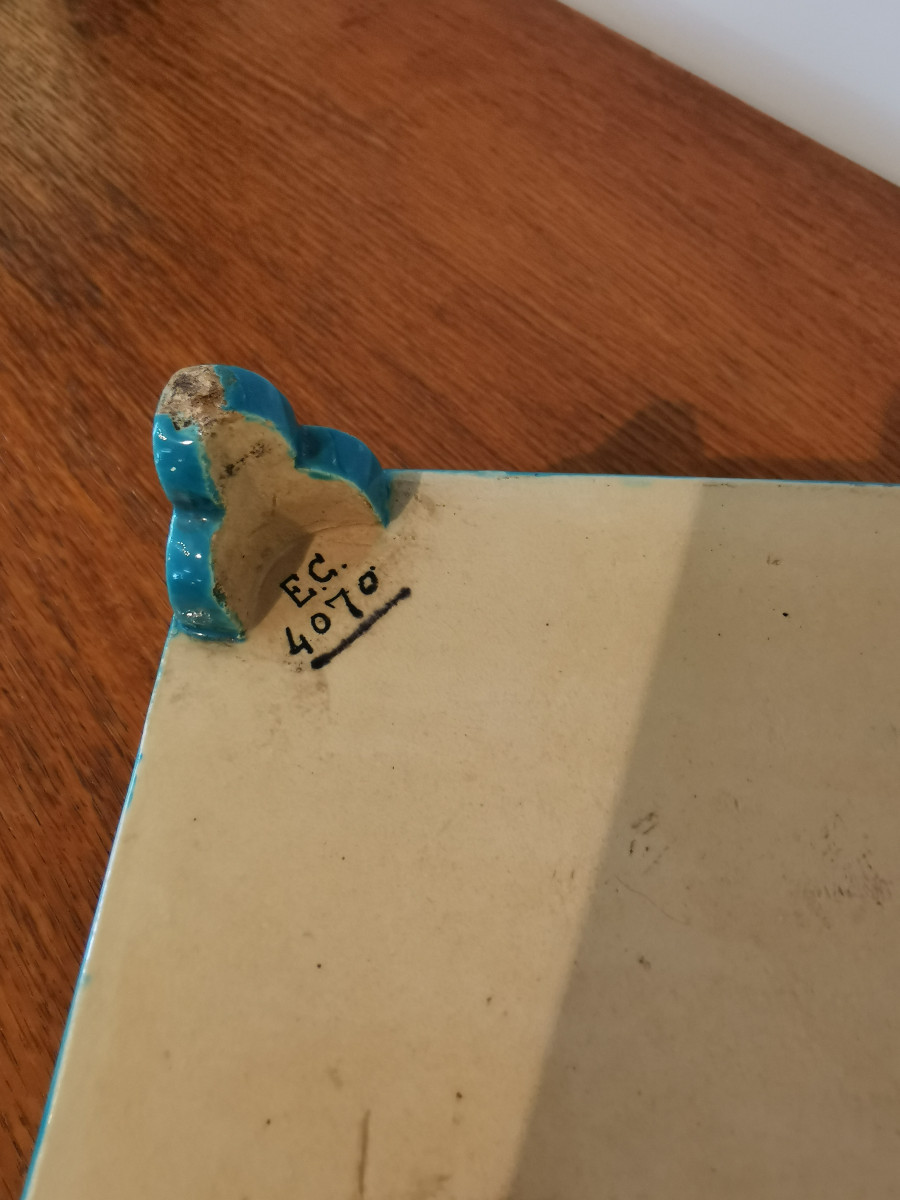 Jardinière d’Eugène Collinot, vers 1870 , céramique émaillée.-photo-5