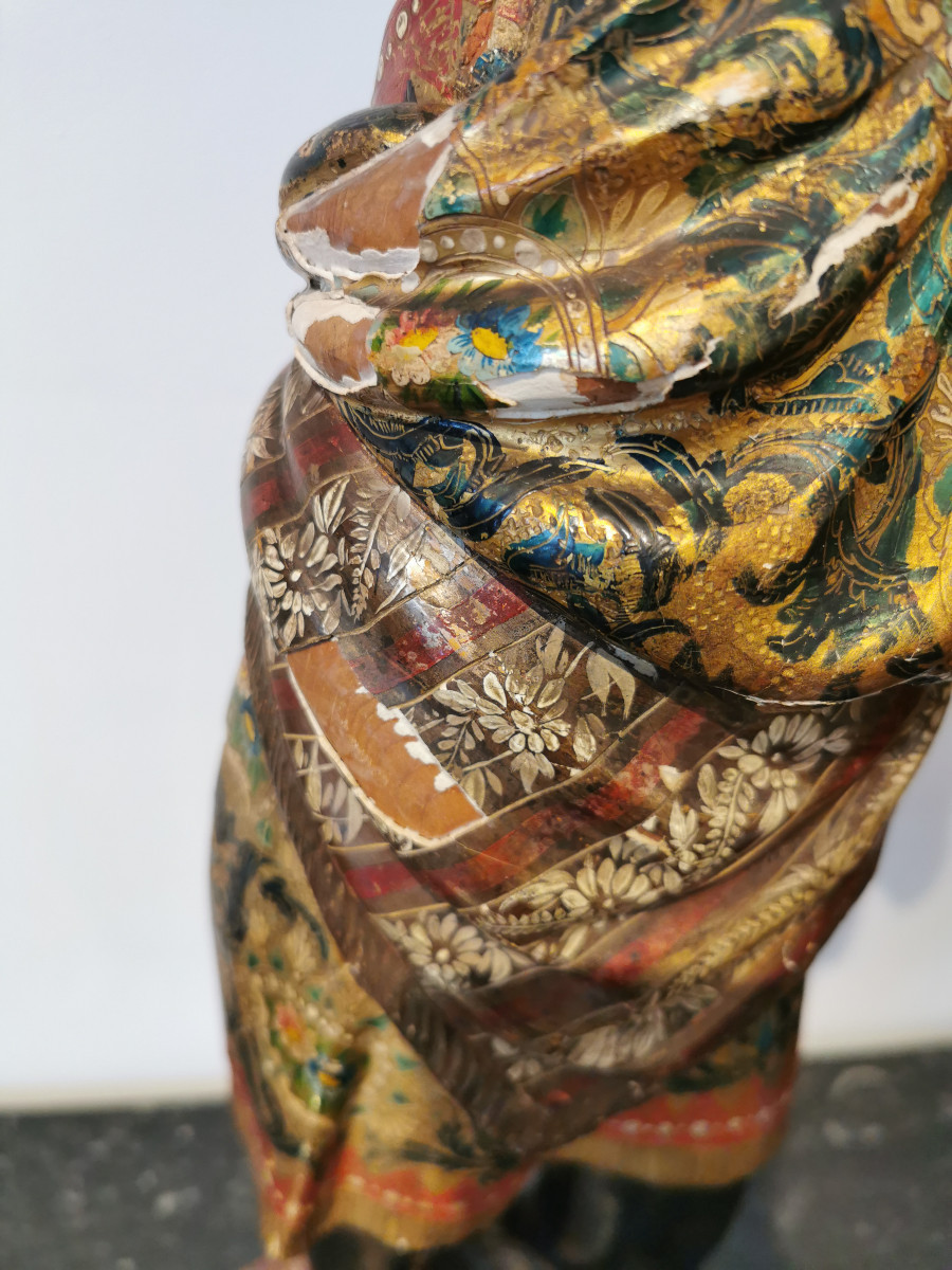 Torchera Representing A Nubian 19th.-photo-5