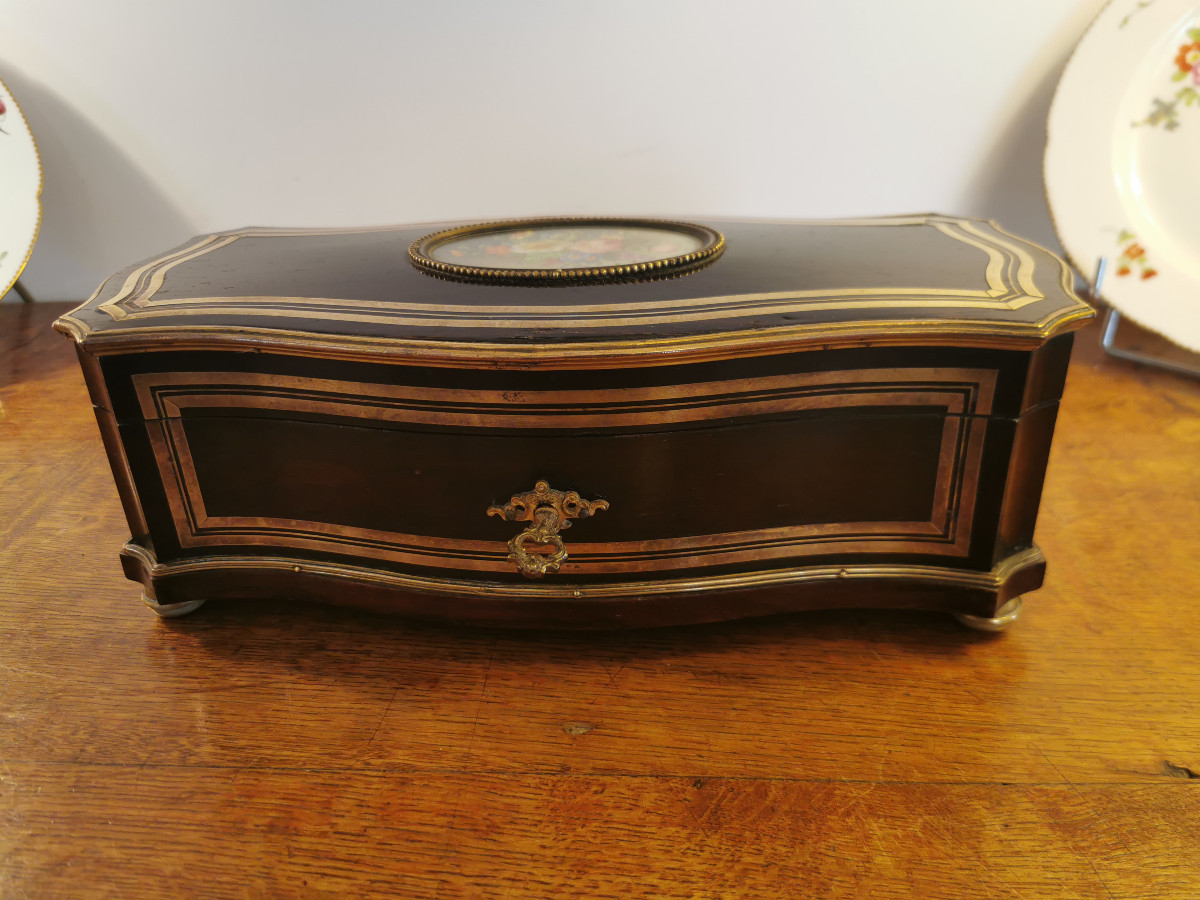 Coffret d'époque Napoléon III.