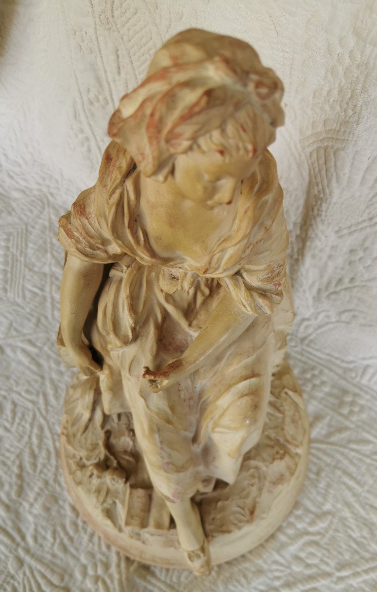 Terracotta By Charles Cordier (1827-1905)-photo-4