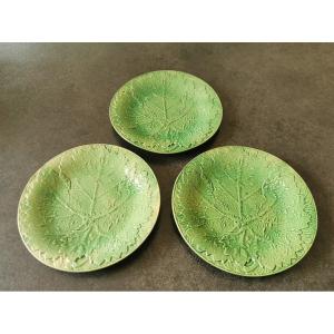 Set Of Three Earthenware Plates From Apt 19th