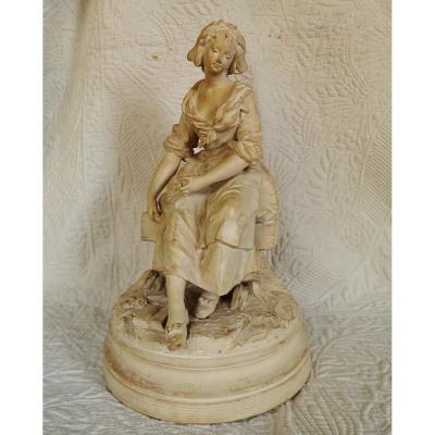 Terracotta By Charles Cordier (1827-1905)