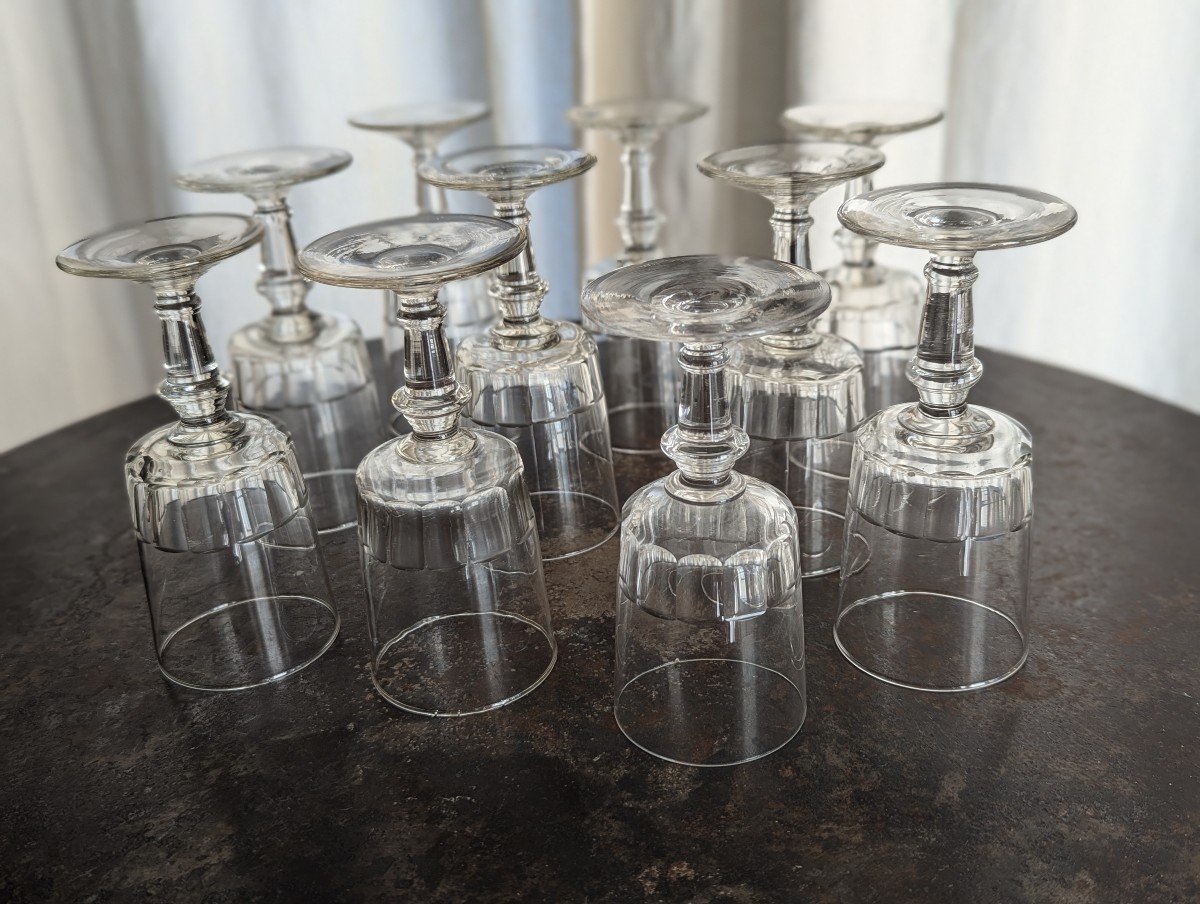 10 Verres Mirabeau , début XIXème -photo-3
